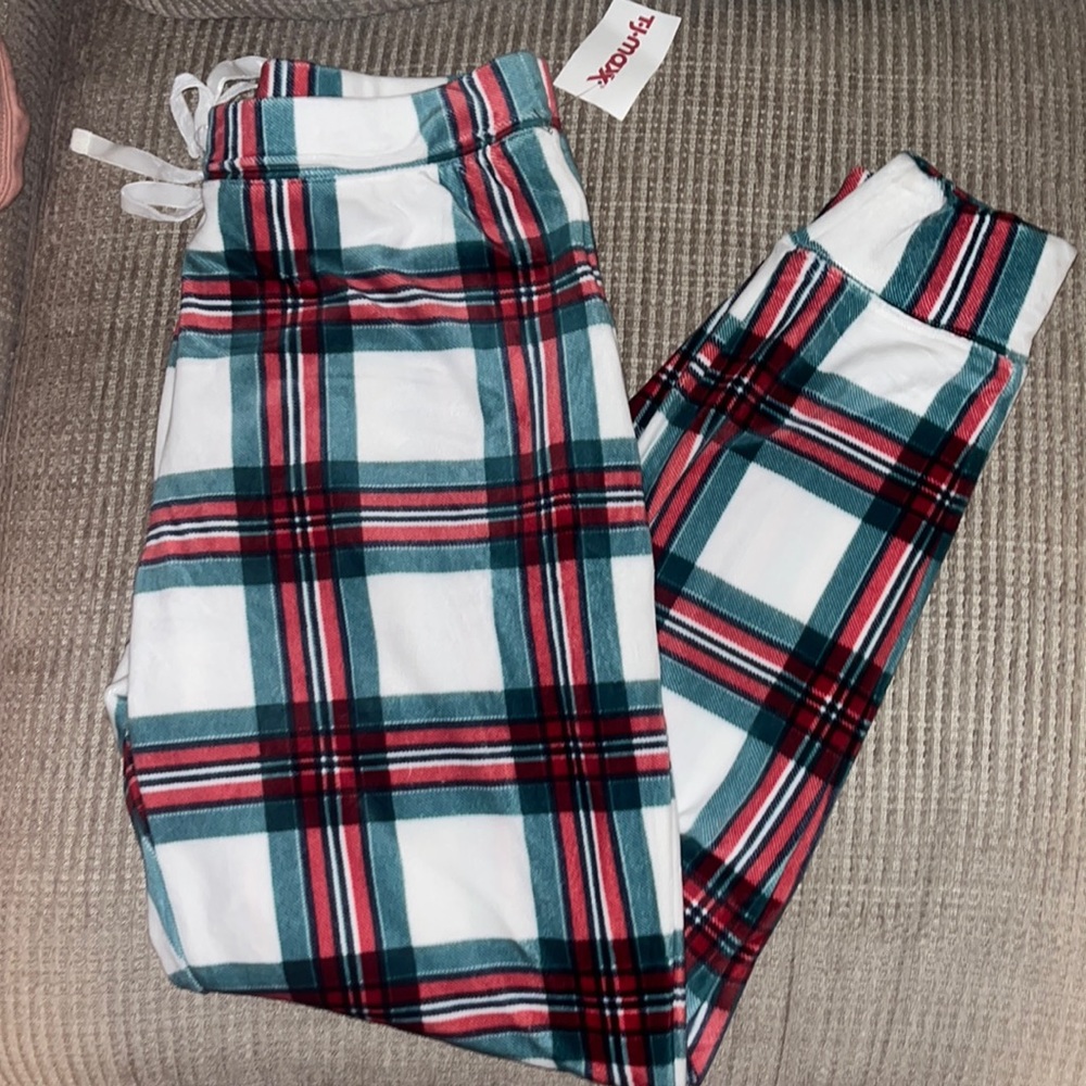 plaid pajama pants